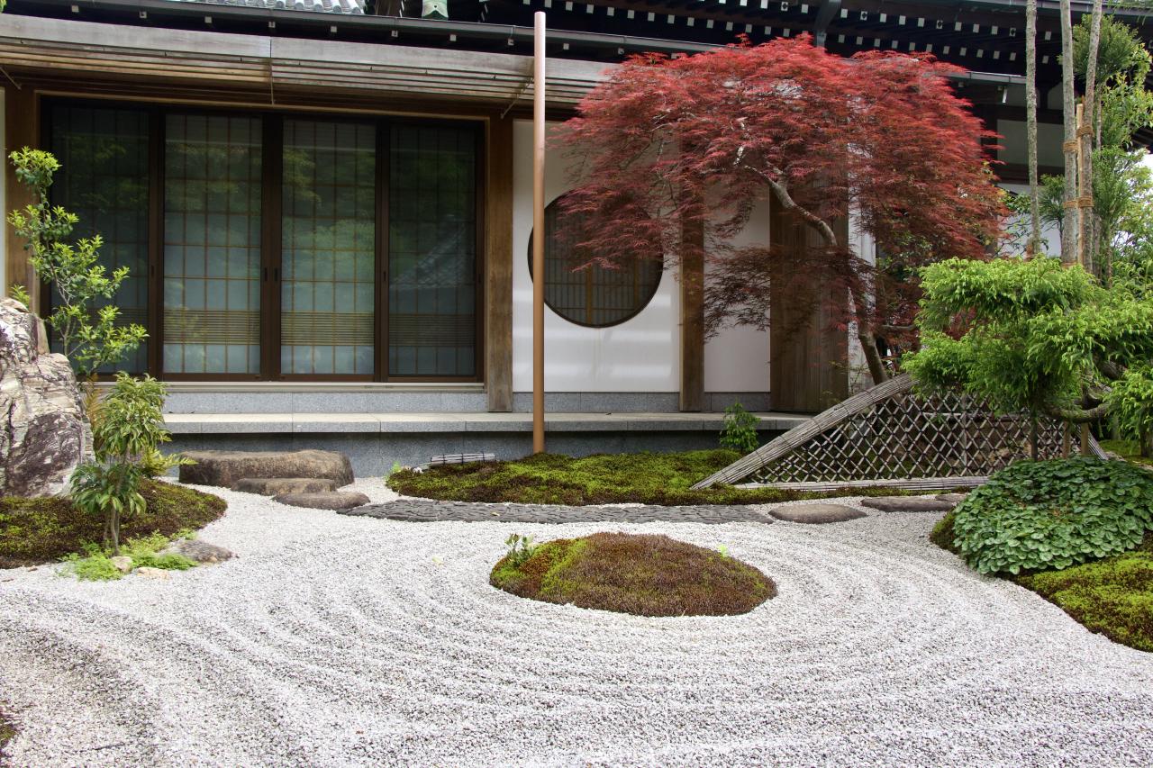 Zen Garden at Hase-Dera in Kamakura